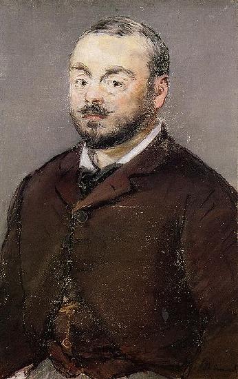 Edouard Manet Emmanuel Chabrier oil painting picture
